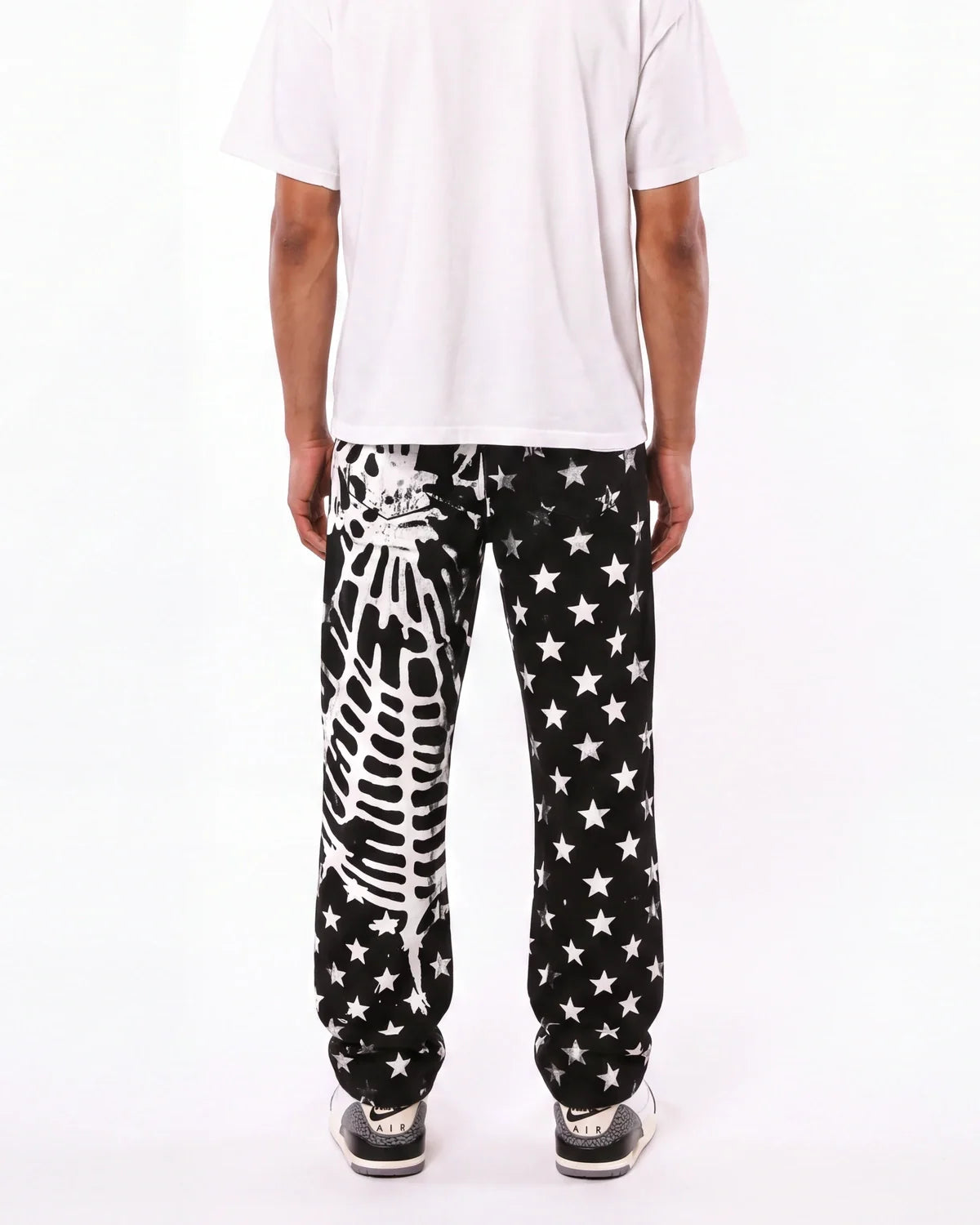 Sp5der Diplomat Denim Pants Black