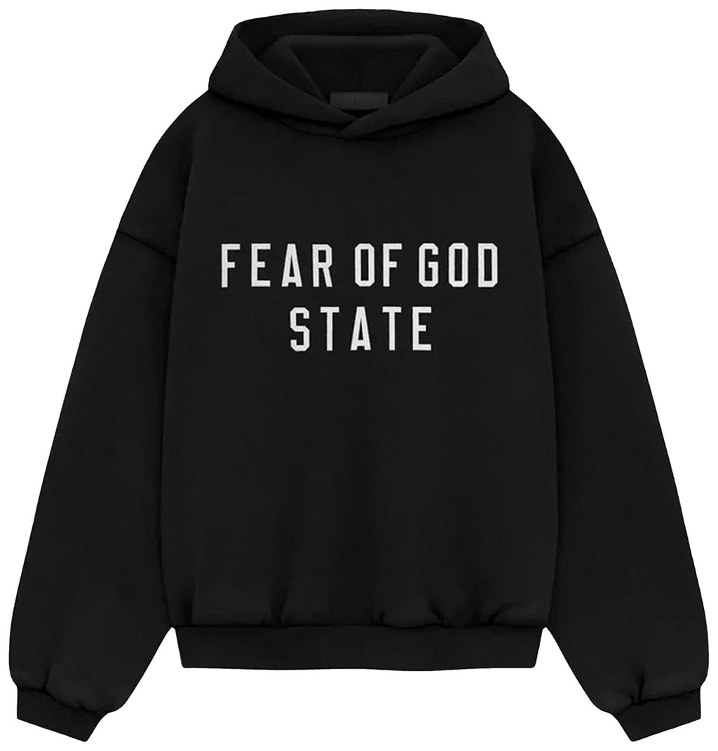 Fear of God Essentials Heavy Fleece Hoodie 'Black'