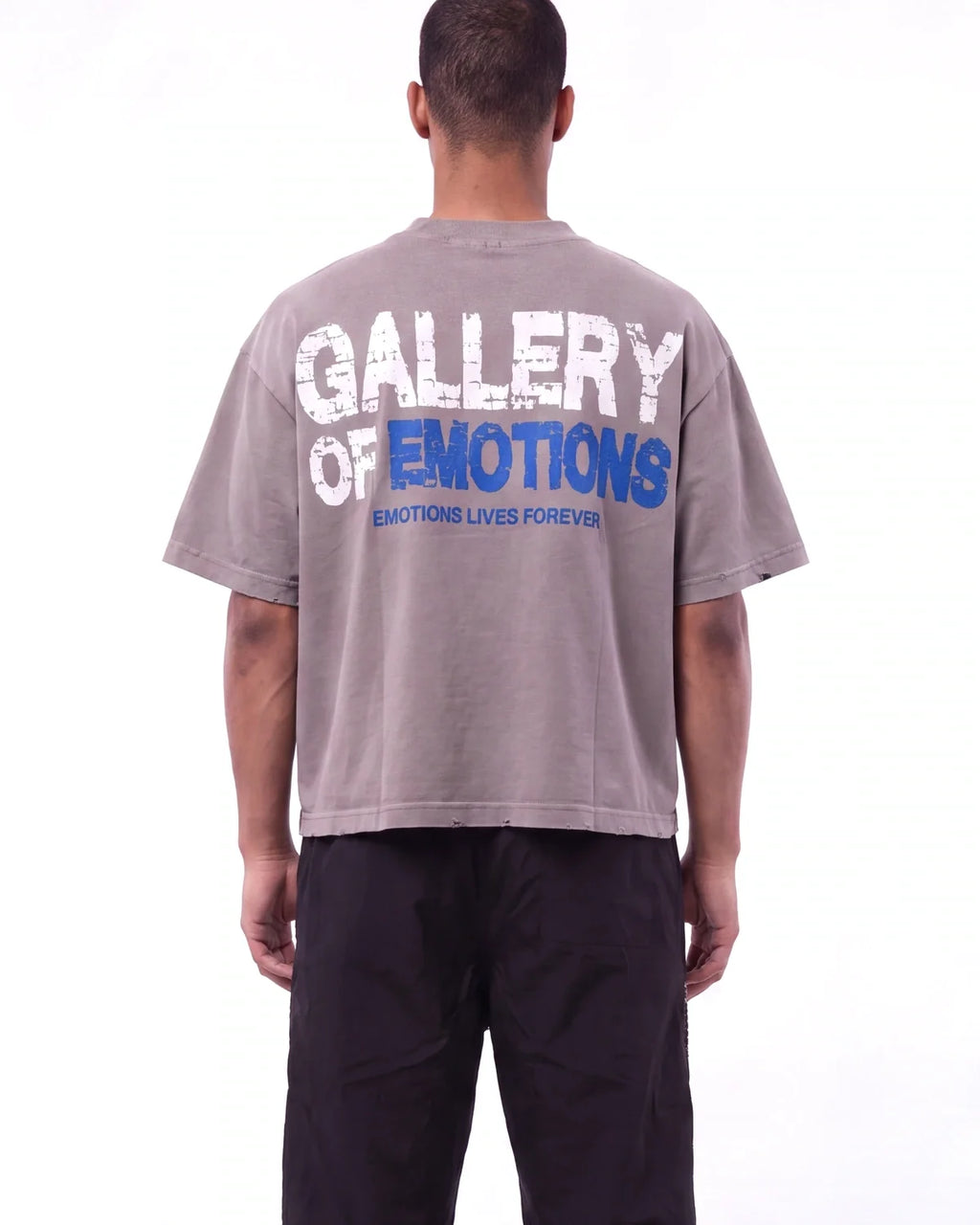 Mixed Emotions Gallery Tee Grey