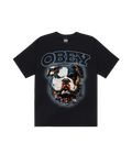 OBEY BULLDOG TEE BLACK