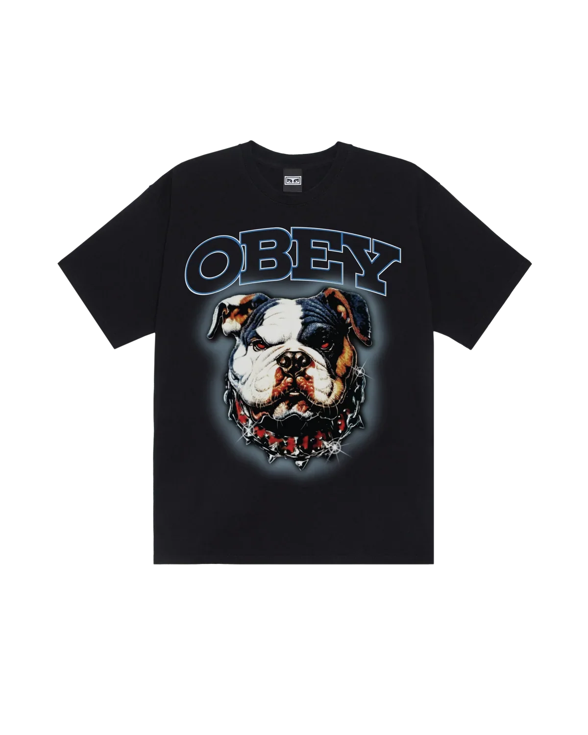 OBEY BULLDOG TEE BLACK