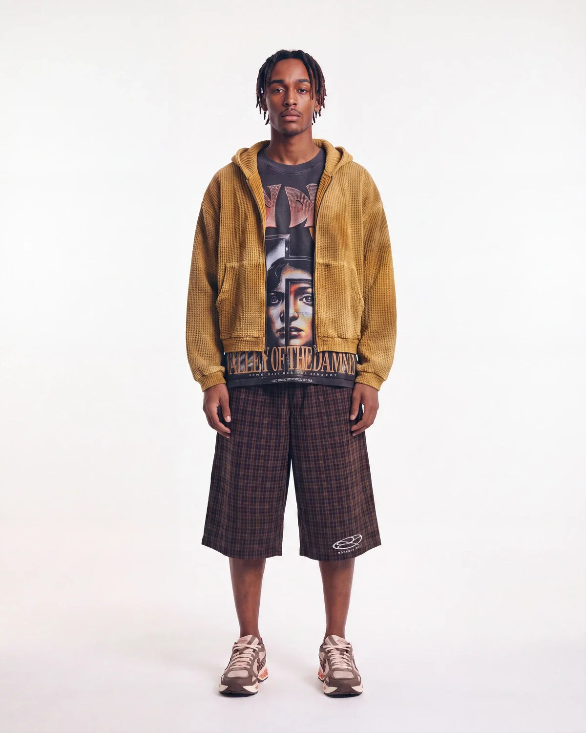 Boredom Kills Lounge Shorts Brown