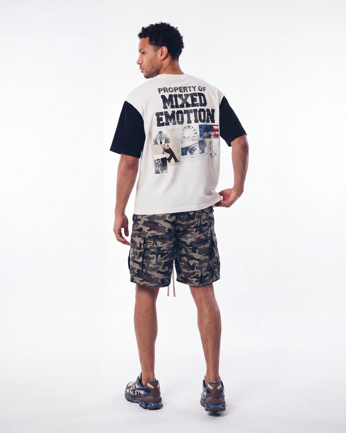 Mixed Emotions Property Tee White