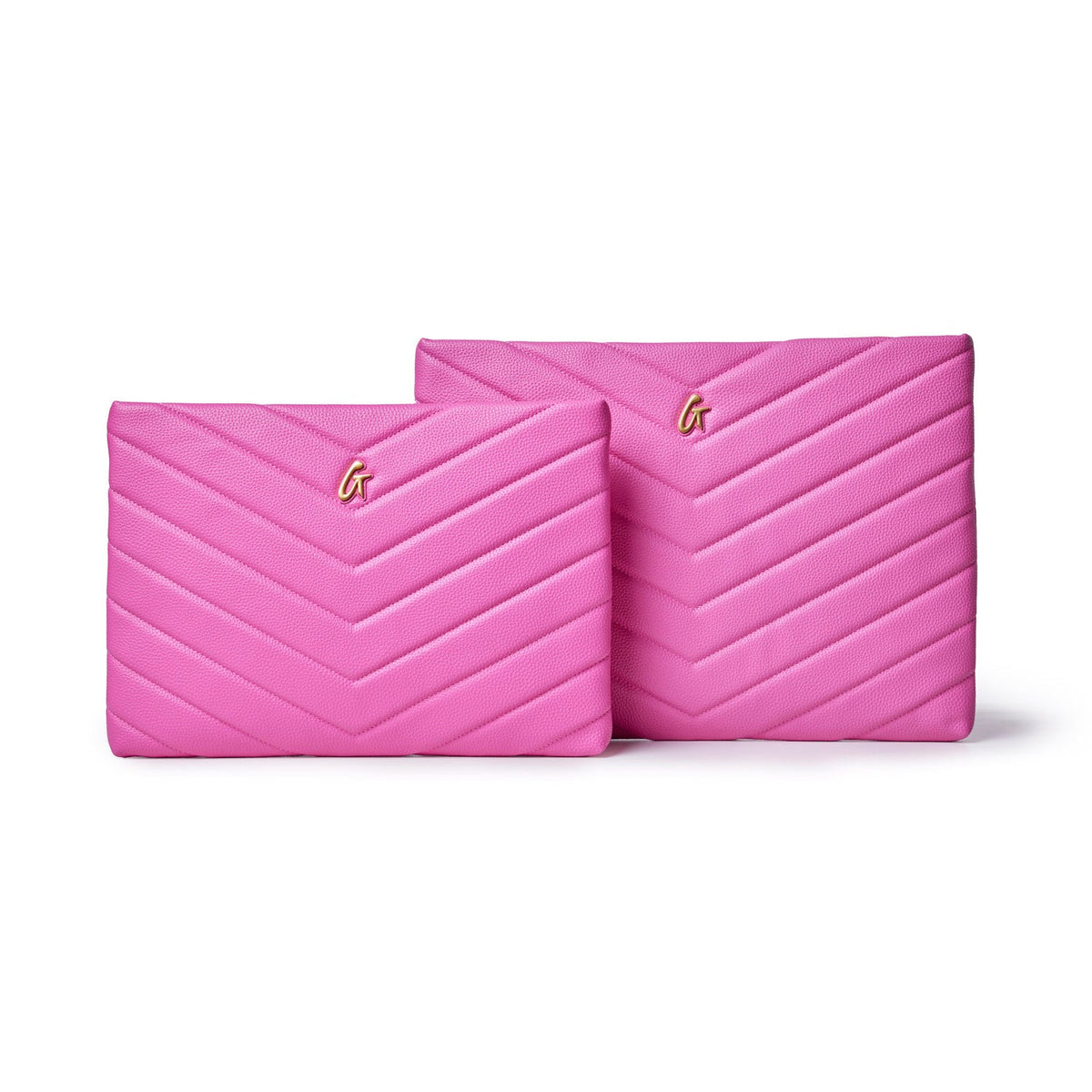 PEBBLE LAPTOP SLEEVE - HOT PINK