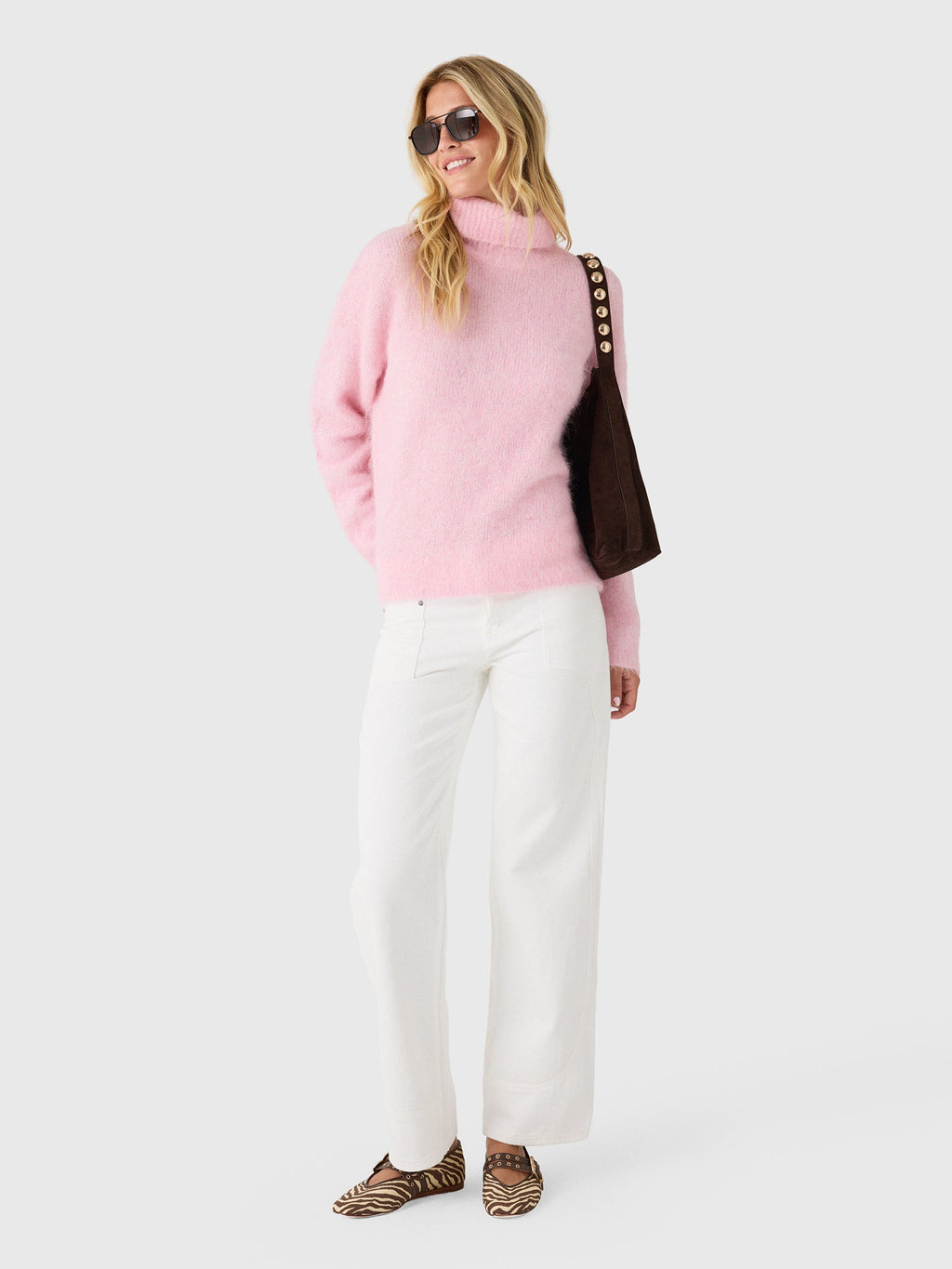 CLEA Women's Milo Fluffy Knit Sweater