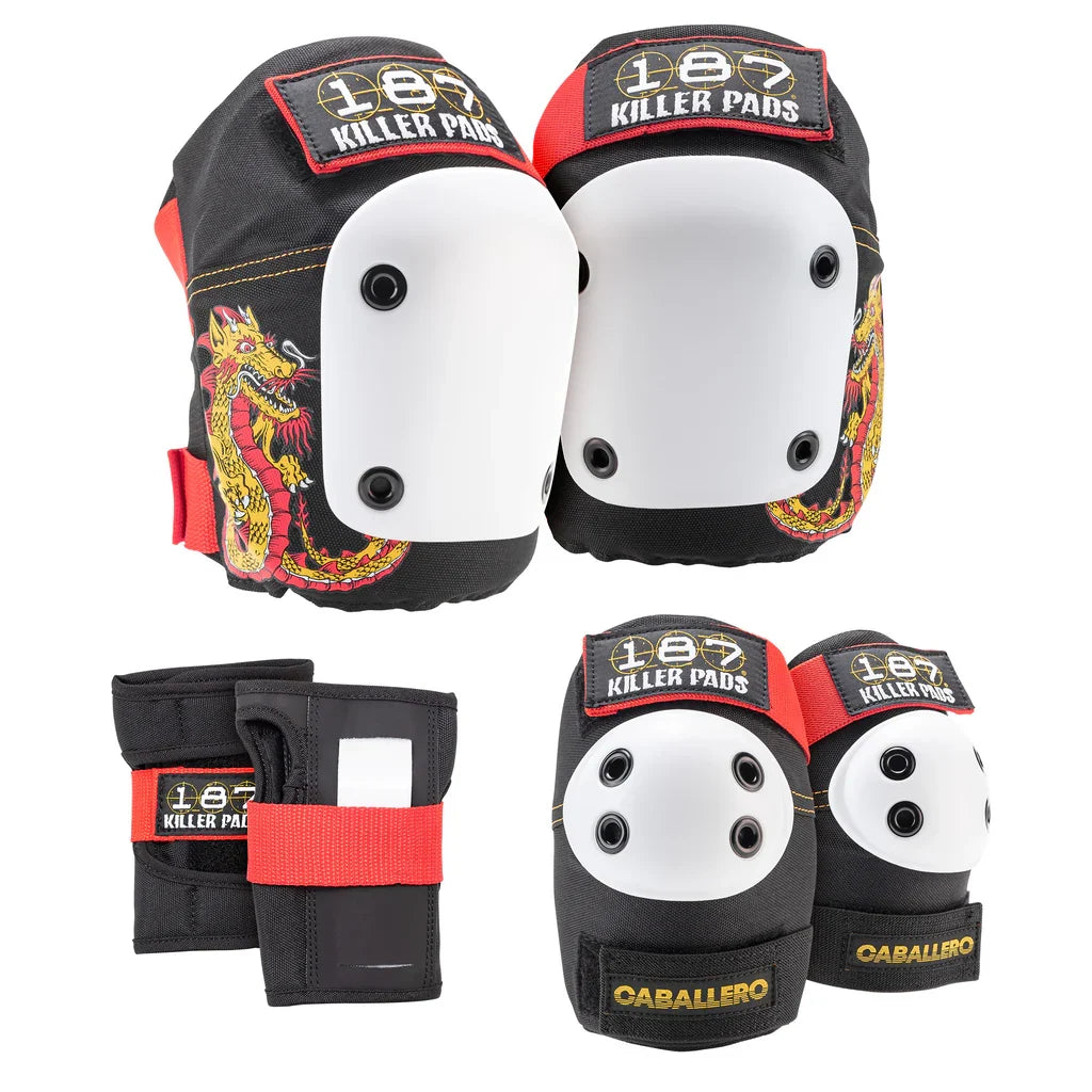 187 Killer Pads Caballero 6 Pack S/M
