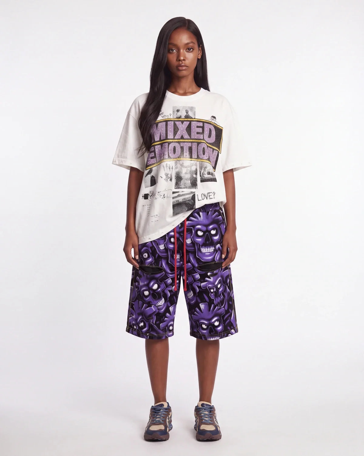 Mixed Emotions Lost Identity Tee White