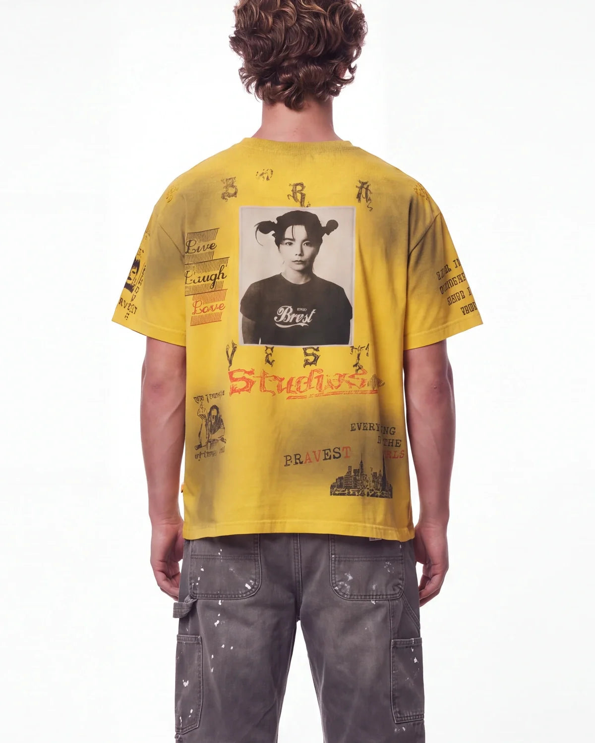 Bravest Studios Heirloom Tee Yellow