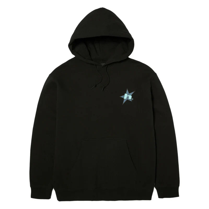 Huf Ice Star Pullover Hoodie (Black)