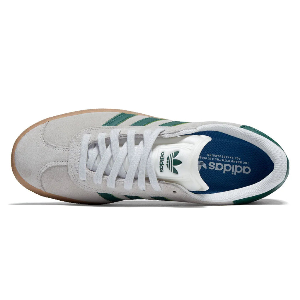 Adidas Gazelle ADV (White/Green/Gum)