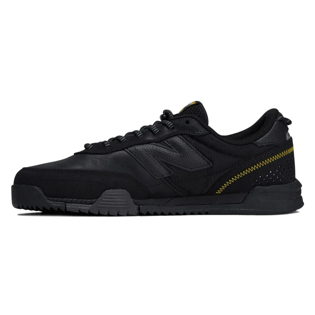 New Balance Numeric 440Wv2 Wide Fit (Black/Yellow)