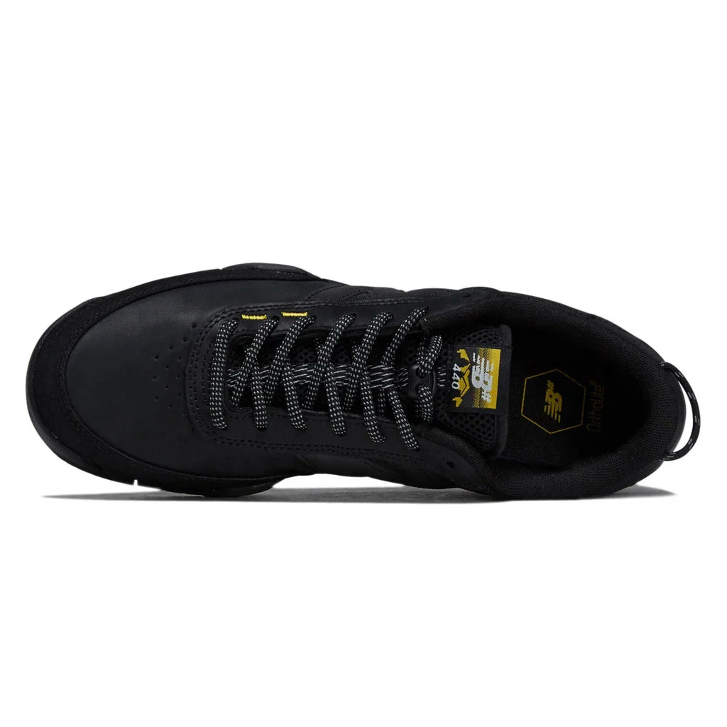 New Balance Numeric 440Wv2 Wide Fit (Black/Yellow)