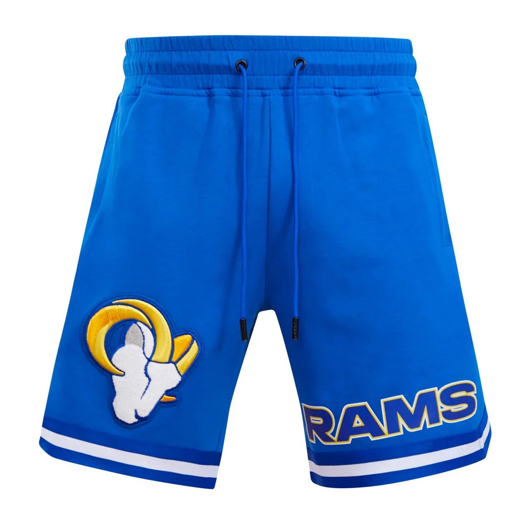 PROMAX LOS ANGELES RAMS CLASSIC CHENILLE DK SHORT, ROYAL BLUE