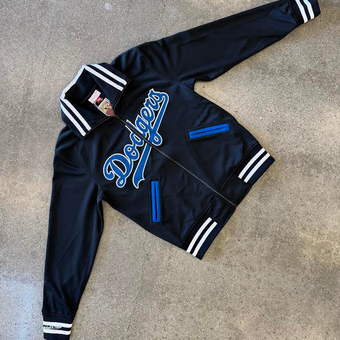 MITCHELL & NESS MLB REPLICA BP JACKET LOS ANGELES DODGERS (BLUE)