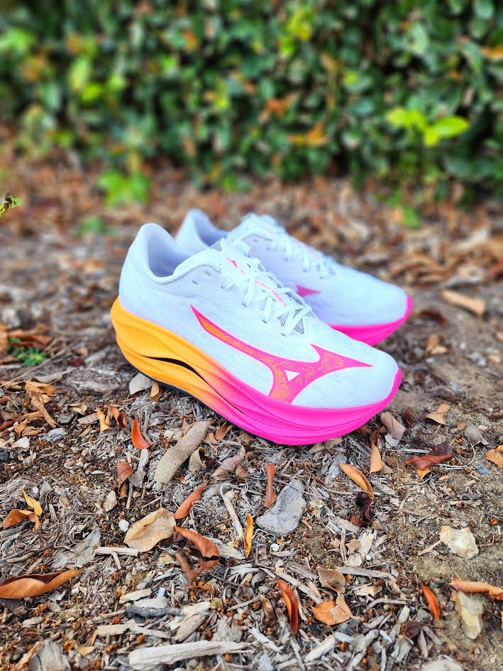 MIZUNO WAVE REBELLION FLASH 3 WHITE PINK TETRA
