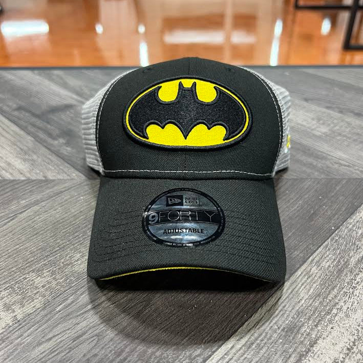 NEW ERA 940 BATMAN BLK YLW TRUCKER OSFA