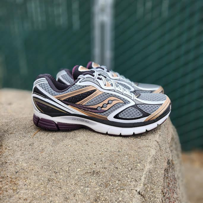 SAUCONY GUIDE 7 GREY WHITE BRONZE