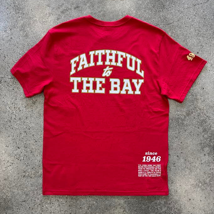 MITCHELL & NESS NFL TEAM ORIGINS SS TOP 49ERS