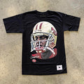 MITCHELL & NESS NFL REAL BIG FACE TEE 49ERS JERRY RICE