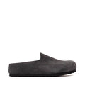 Birkenstock Amsterdam Wrapped Suede (Charcoal)