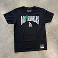 MITCHELL & NESS MLB IN THE CITY WORDMARK TEE LOS ANGELES DODGERS