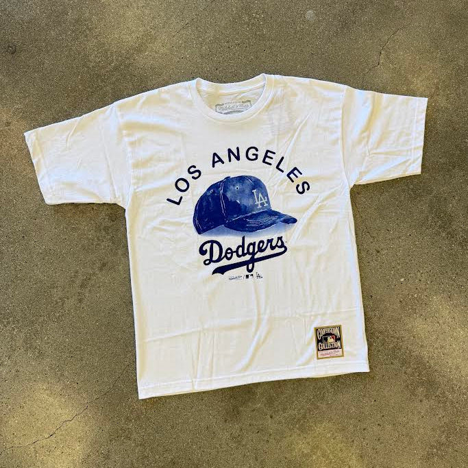MITCHELL & NESS MLB CUTTER CLASSIC TEE LOS ANGELES DODGERS