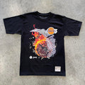 NBA BLAZE TEE LAKERS BLACK