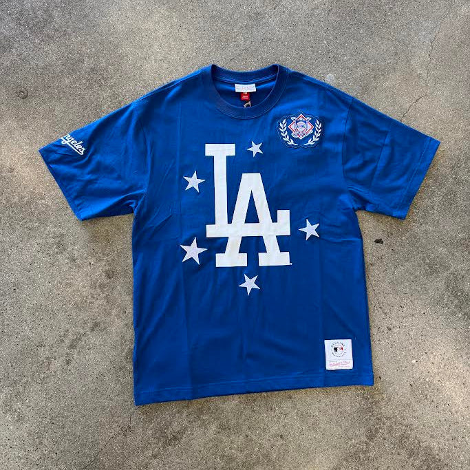 MITCHELL & NESS MLB PEP RALLY SS PREMIUM TEE LOS ANGELES DODGERS