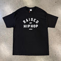ACRYLICK RAISED BY HIP HOP TEE BLK