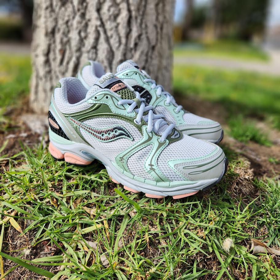 SAUCONY PROGRID TRIUMPH 4 GREY GREEN