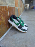 AIR JORDAN 1 RETRO LOW OG GS PHANTOM AND PINE GREEN