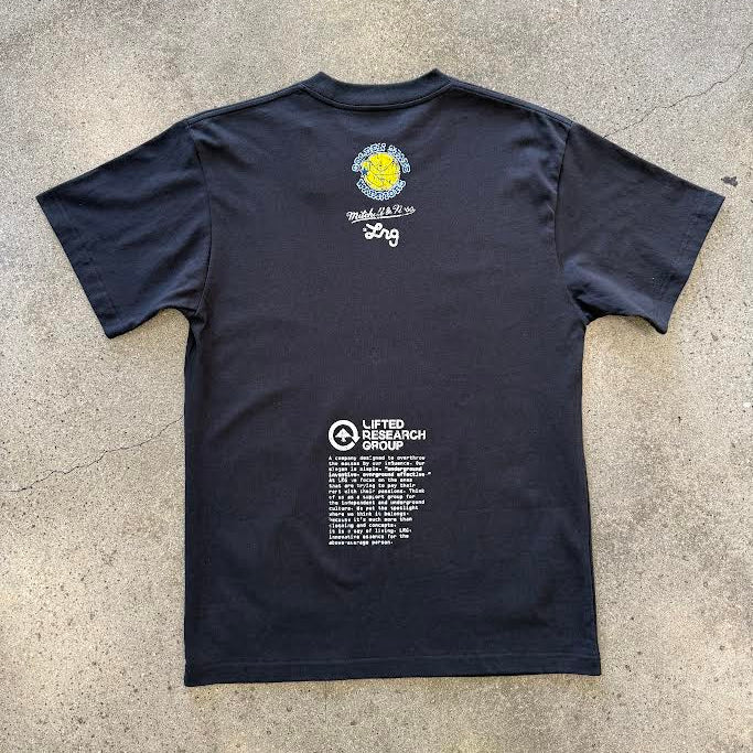MITCHELL & NESS NBA X LRG WILD ART TEE GOLDEN STATE WARRIORS