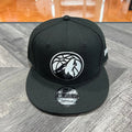 9FIFTY MINNESOTA TIMBERWOLVES BASIC BLACK--OSFA