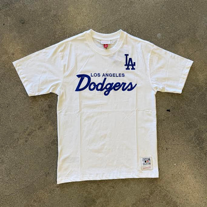 MITCHELL & NESS MLB HEAD COACH SS TEE LOS ANGELES DODGERS