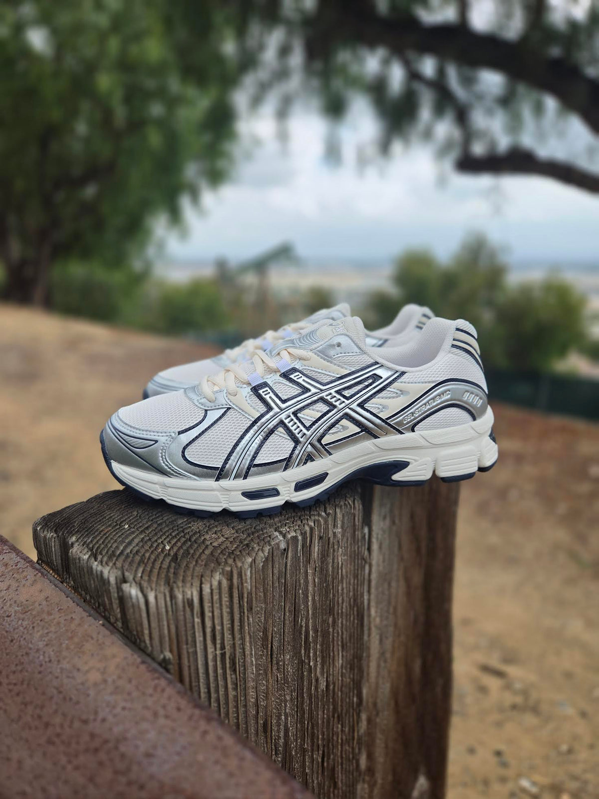 ASICS GEL-STRATUS MC CREAM/PURE SILVER