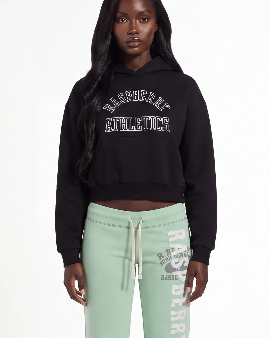 GV Gallery Raspberry Athletics Hoodie Black