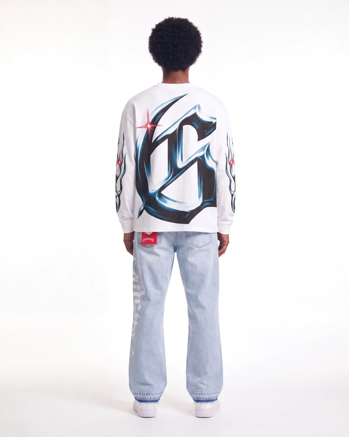 Godspeed New Age Reloaded L/S Tee White