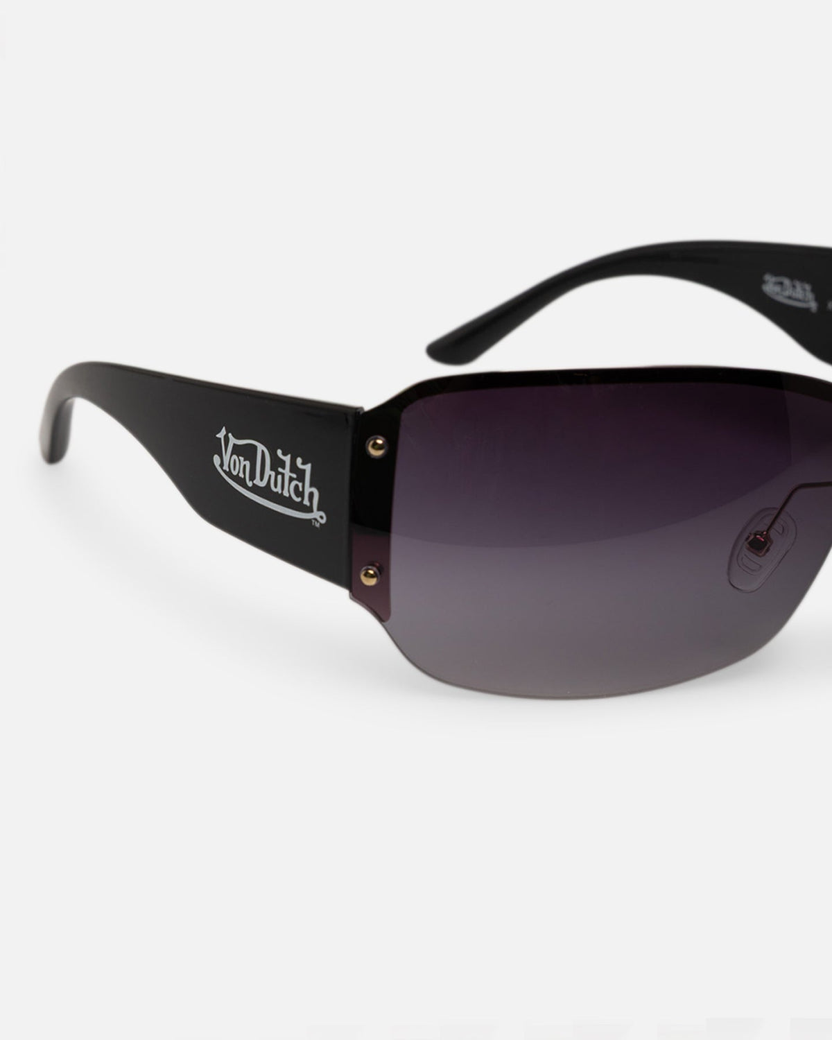 Aire X Von Dutch Tabloid Sunglasses Black/Gold