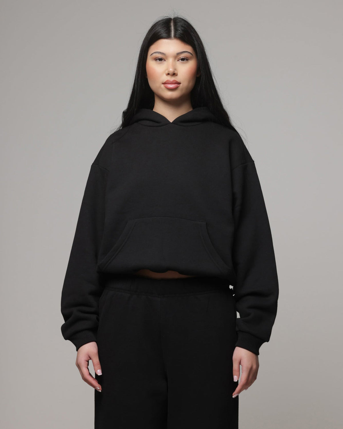 American Thrift Women's Classic Hoodie Black