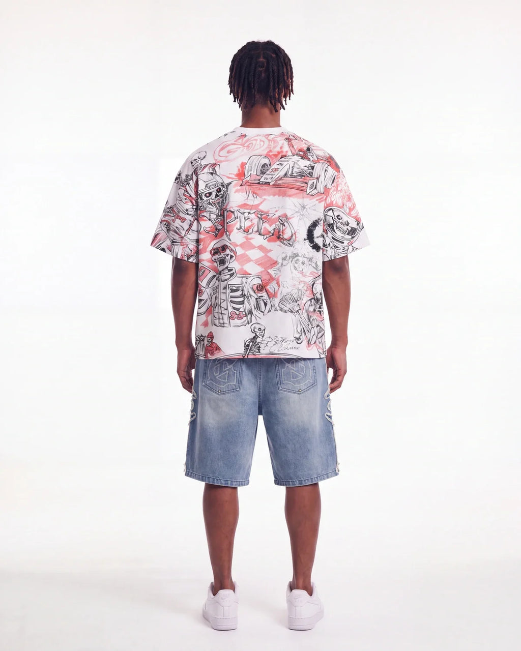 Godspeed Sketch Archive Tee White