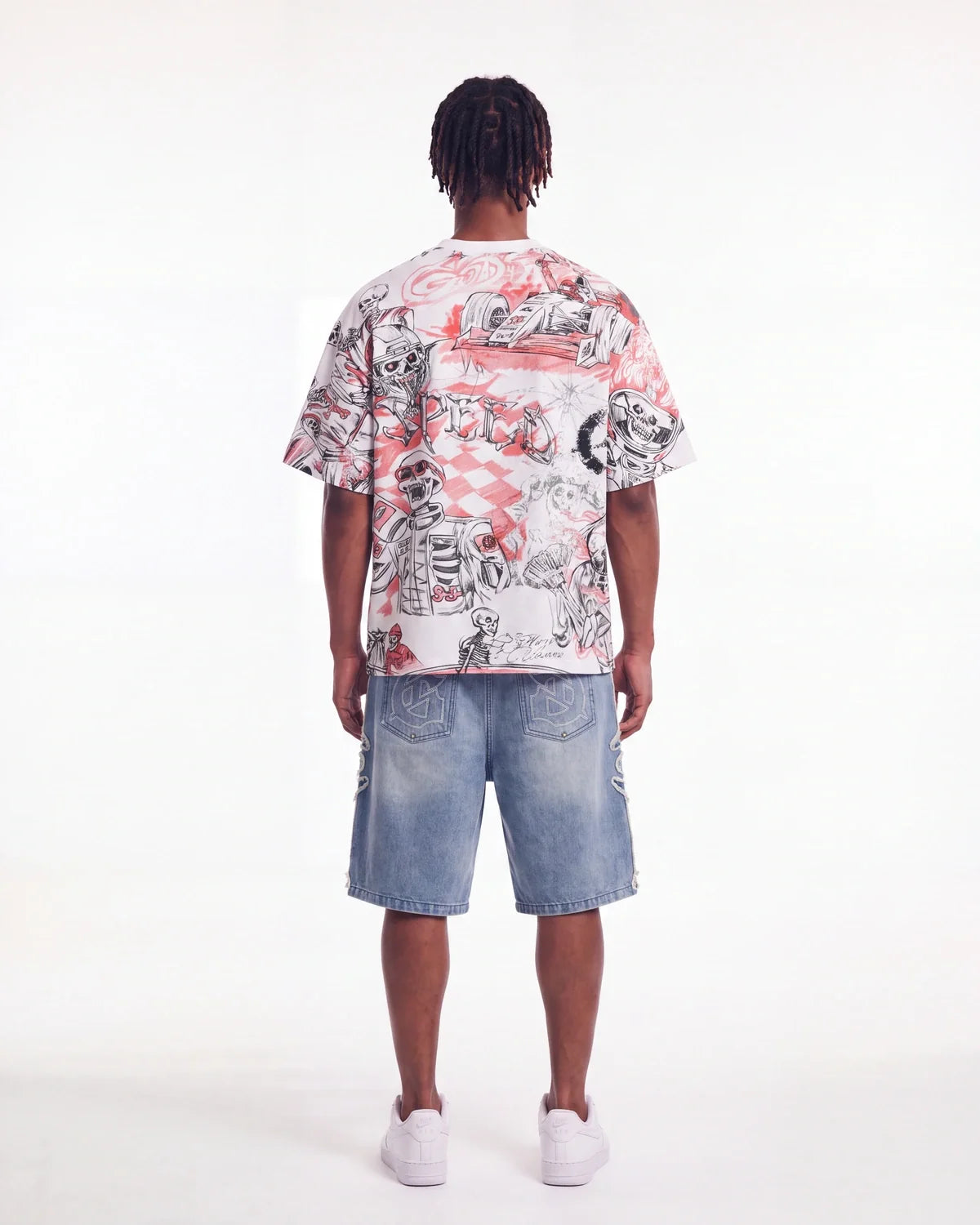 Godspeed Sketch Archive Tee White