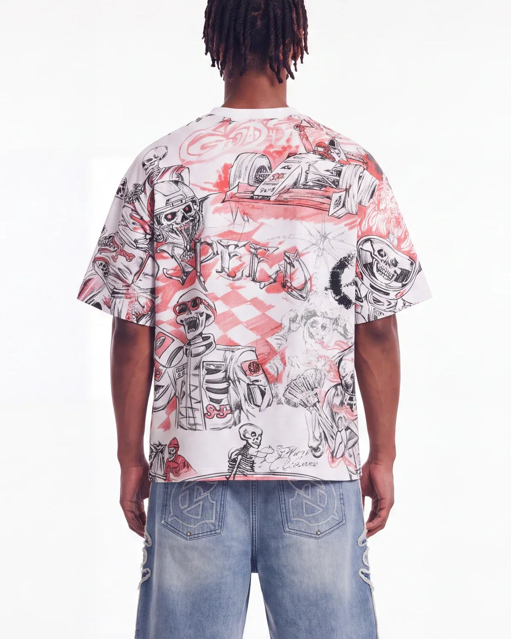 Godspeed Sketch Archive Tee White