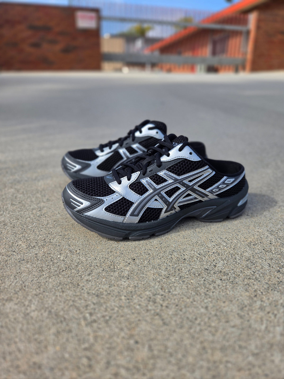 ASICS GEL-1130 MULE BLACK GRAPHITE GREY