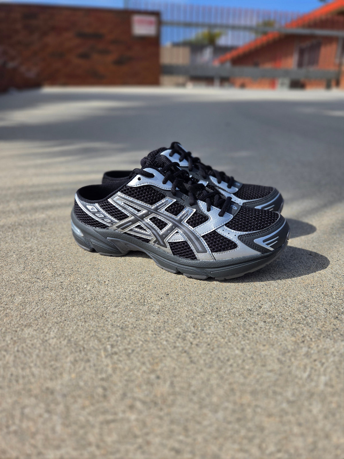 ASICS GEL-1130 MULE BLACK GRAPHITE GREY