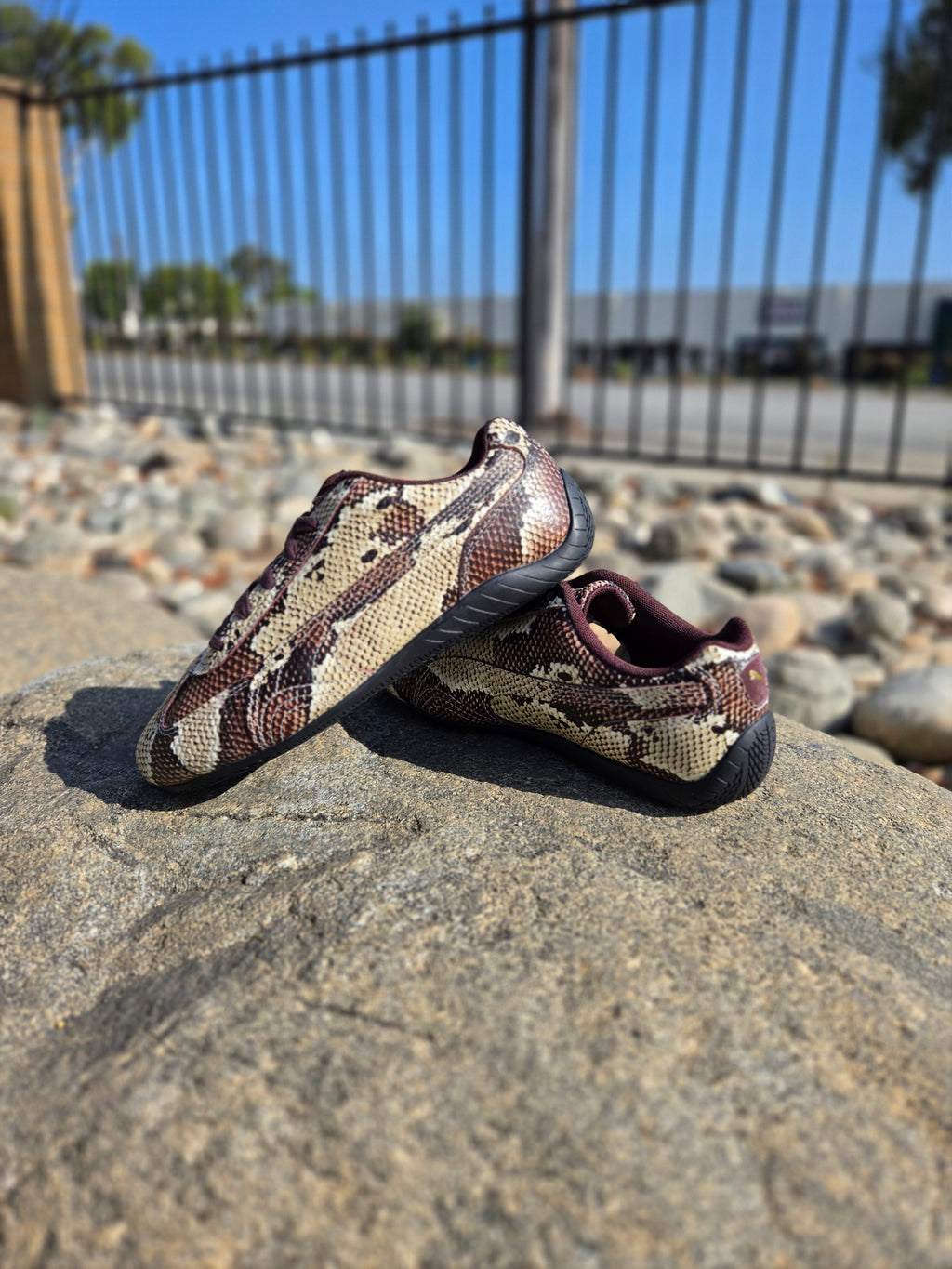 PUMA SPEEDCAT SNAKE BITTER CHOCOLATE