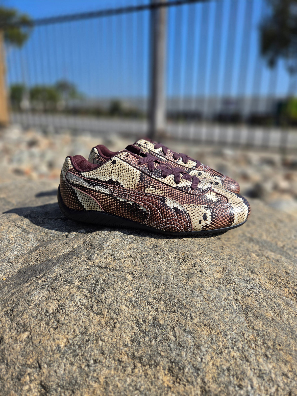 PUMA SPEEDCAT SNAKE BITTER CHOCOLATE