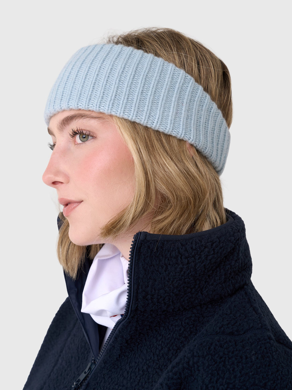 White & Warren Women's Cashmere Ribbed Headband