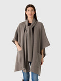 White & Warren Women's Cashmere Blend Poncho