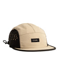 Coal Provo UPF Tech 5-Panel Hat - Bone/Black