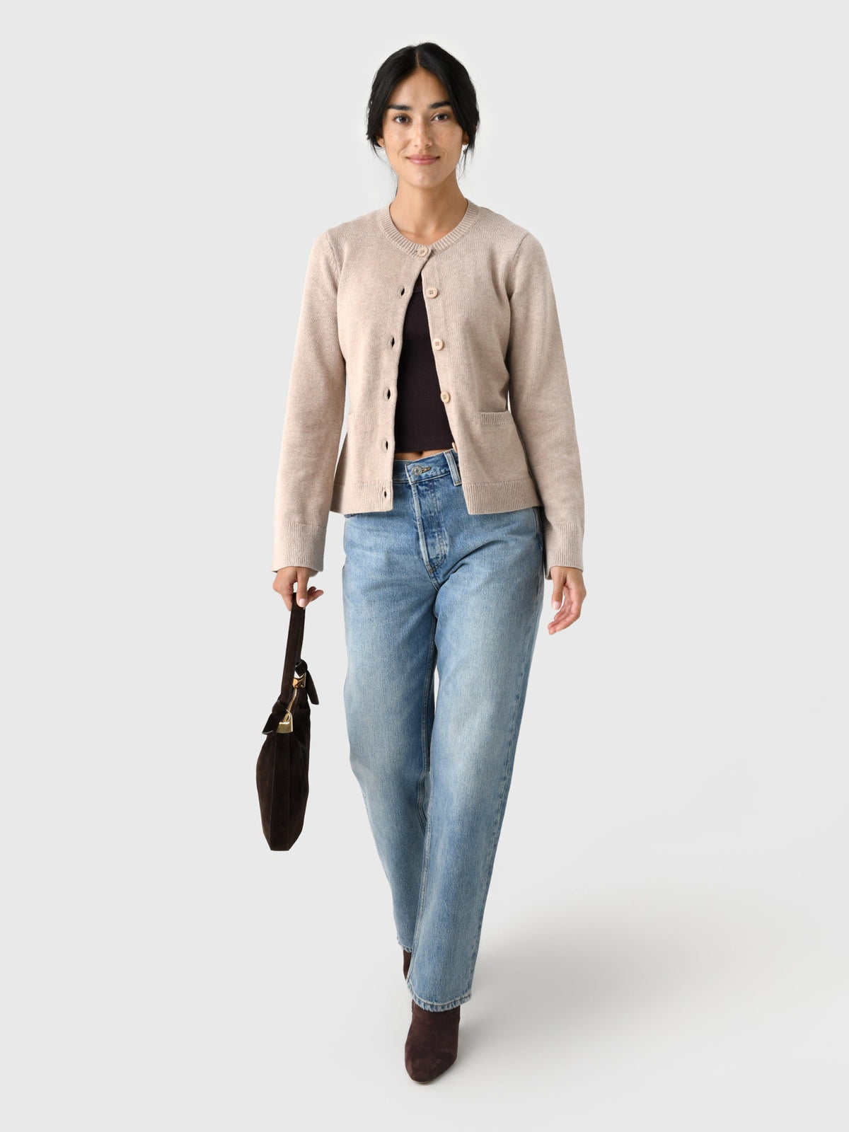 Eche Women's Shaped Cardigan